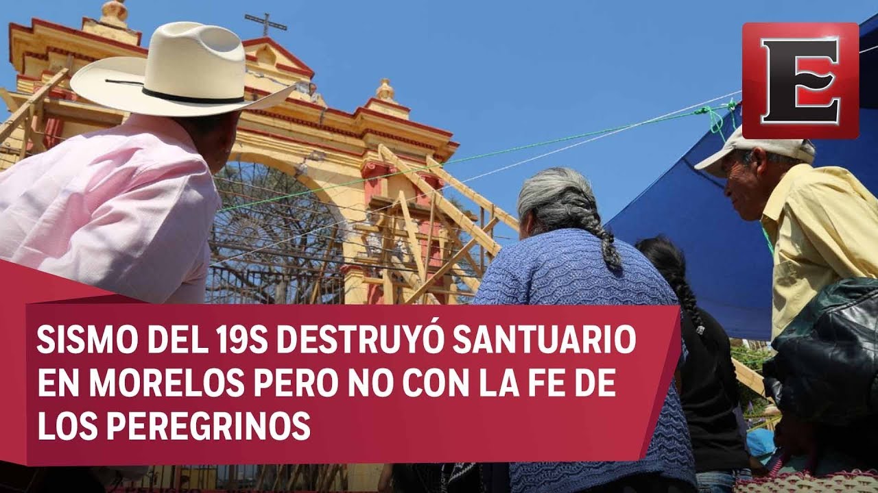 Sismo  del 19s destruyó santuario de Tepalcingo