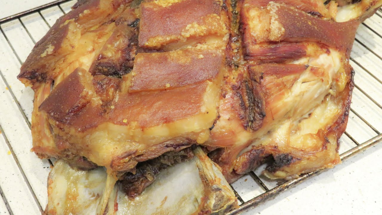 JAMON  ASADO A BAJA TEMPERATURA@asmrjaninashorts