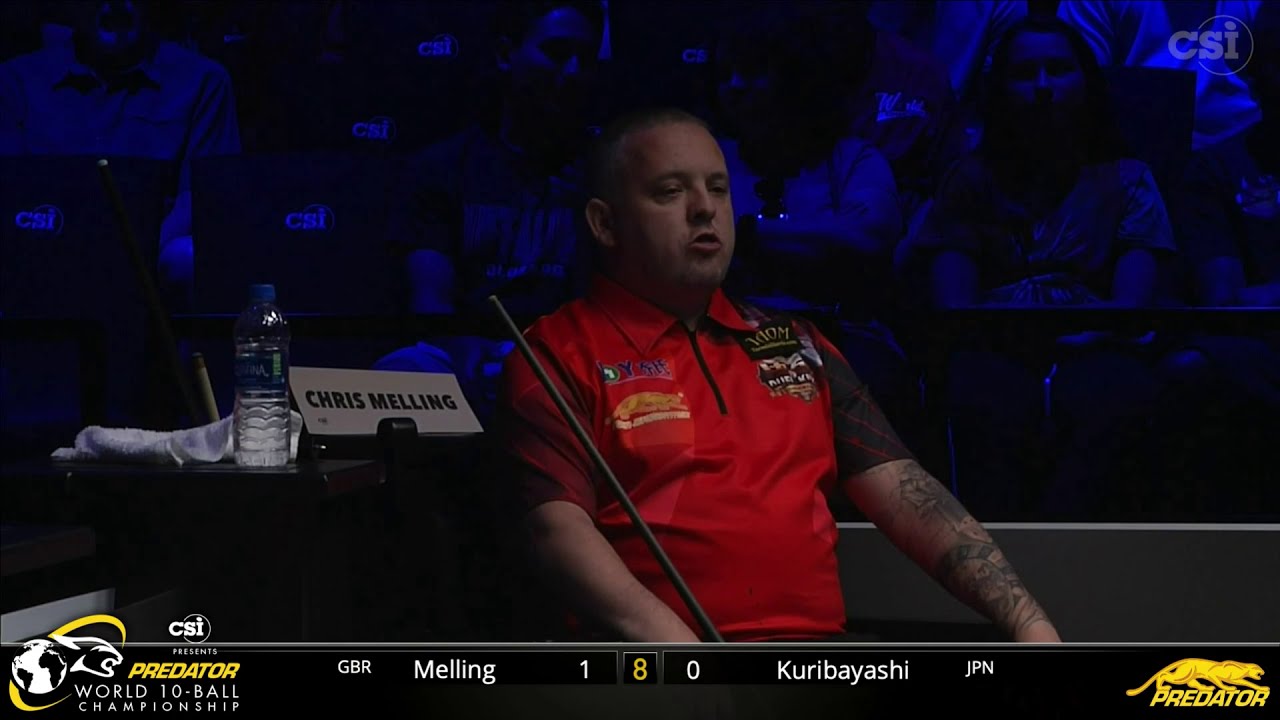 2019 Predator World 10 Ball Championship: Chris Melling vs Toru Kuribayashi