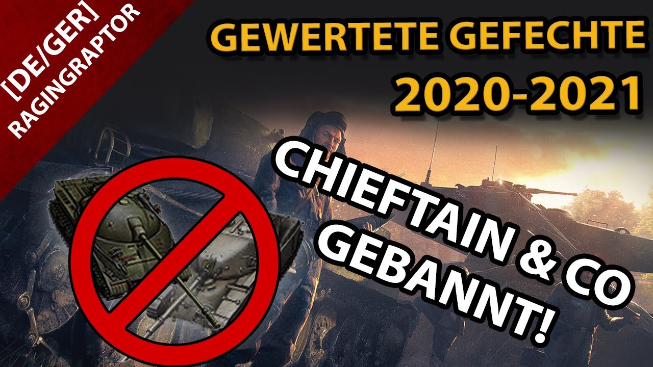 Chieftain & Co GEBANNT! - Neuer Bond Shop kommt! - Gewertete Gefechte 2020-2021