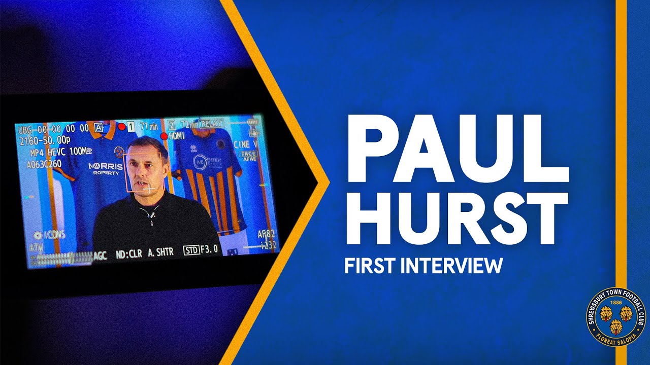Big Interview | Paul Hurst rejoins Salop!