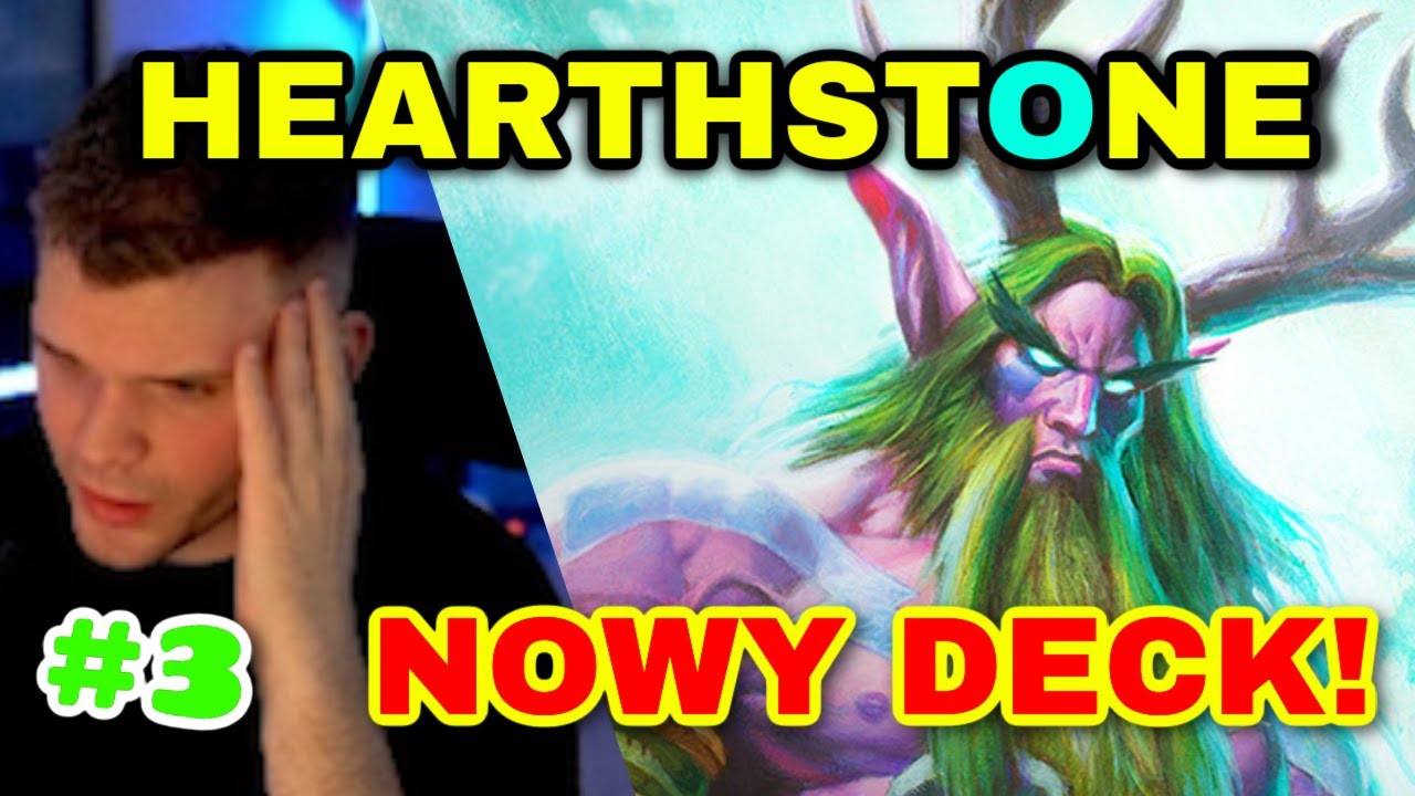 GUCIO I HEARTHSTONE #3 |NOWY DECK POD DRUIDA|DUŻO MYŚLENIA, AŻ GŁOWA BOLI #guciohs #guciohearthstone