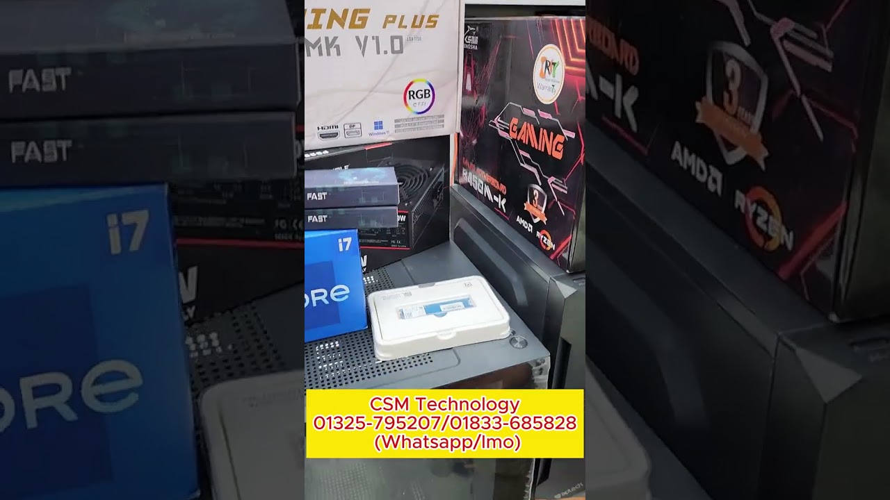 Desktop Price in Bangladesh | Best Budget PC Build 2025 || Ryzen PC Build |  