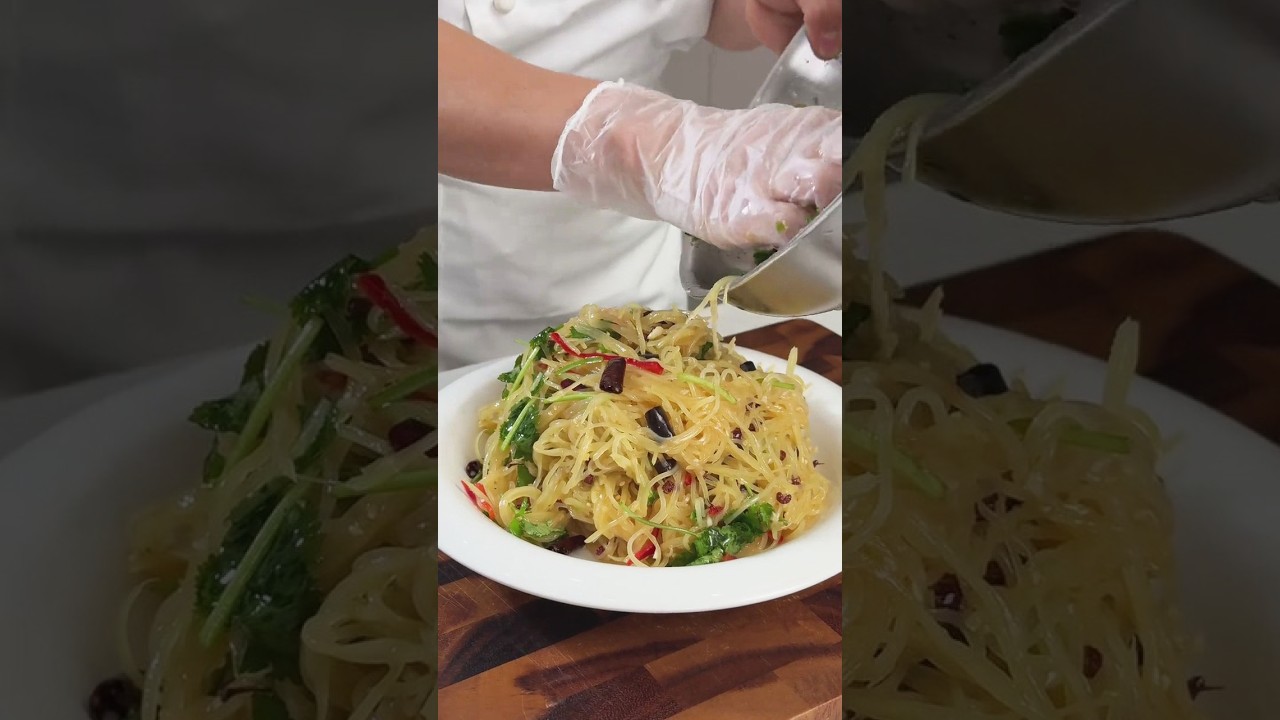Restaurant-Style Chinese Potato Salad | Liangban Tudou Si Recipe