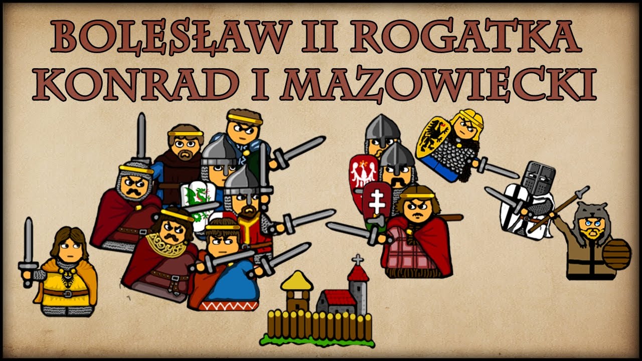 Historia Na Szybko - Bolesław II Rogatka, Konrad I Mazowiecki (Historia Polski #37) (1241-1243)