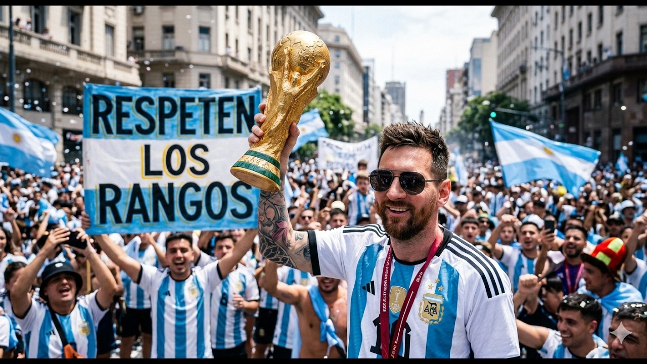 La Scaloneta ya esta aqu&iacute;! Repeten los rangos, el rey ya llegooooooo! Messi, Messi, Messi, Messi 😏⚽👀