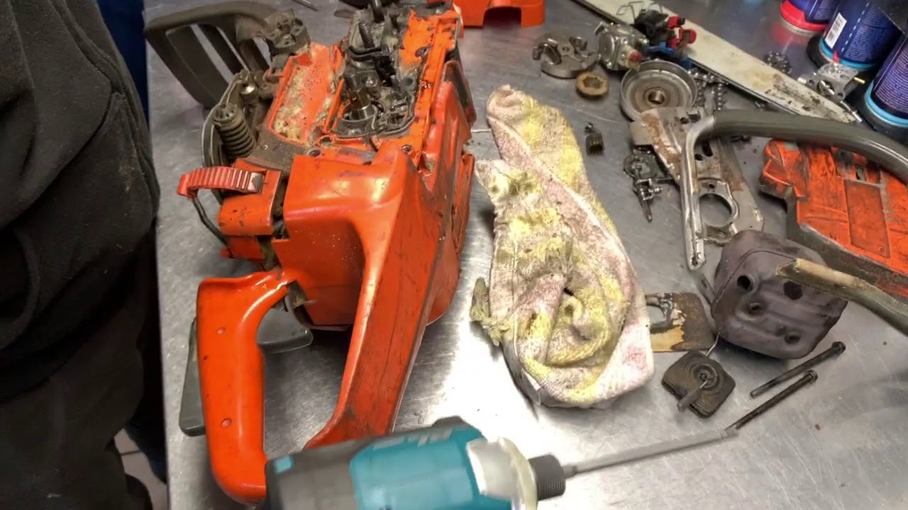 Pilarka Husqvarna Remont - Demontaż Pilarki