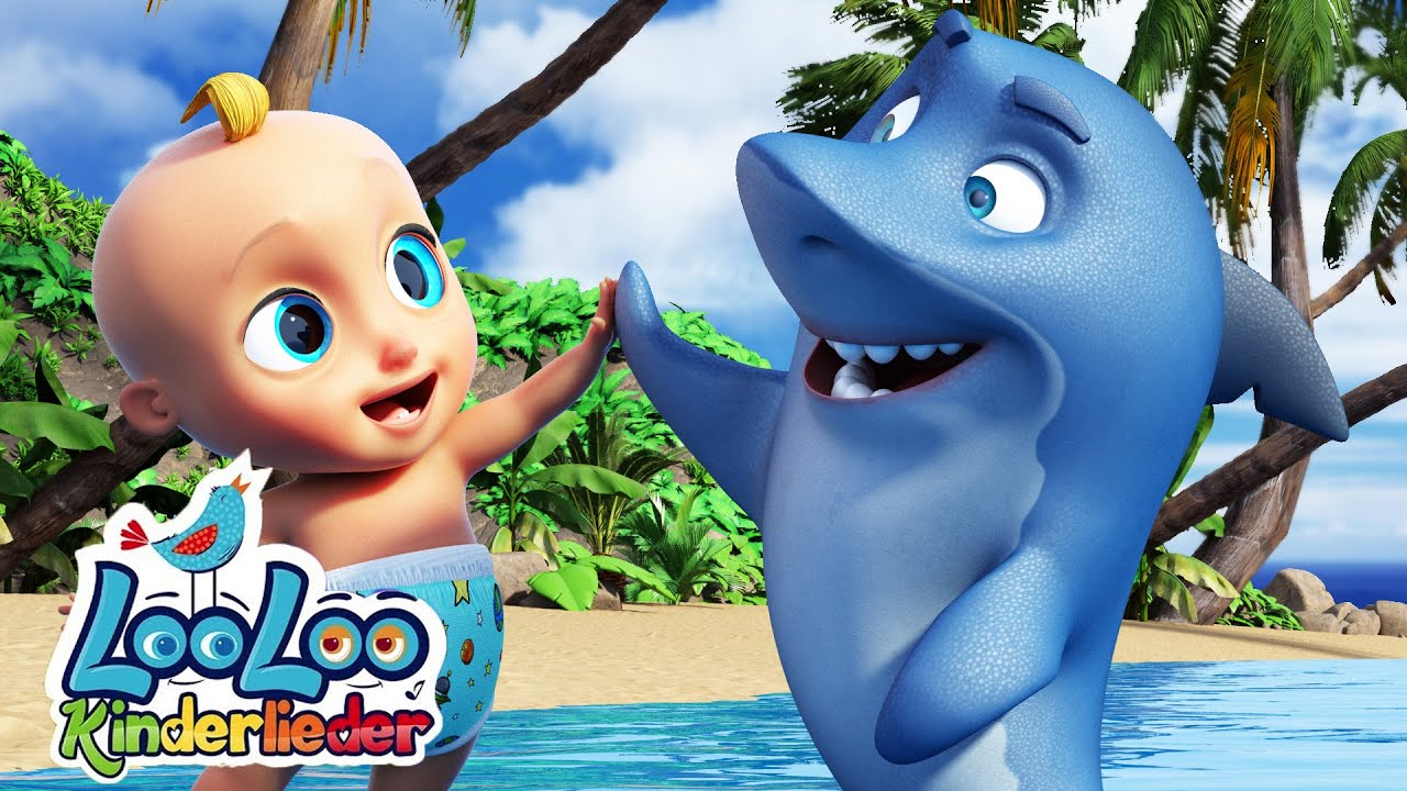 🦈Baby Hai (Baby Shark Deutsch)- Musik f&uuml;r Kinder | LooLoo Kinderlieder