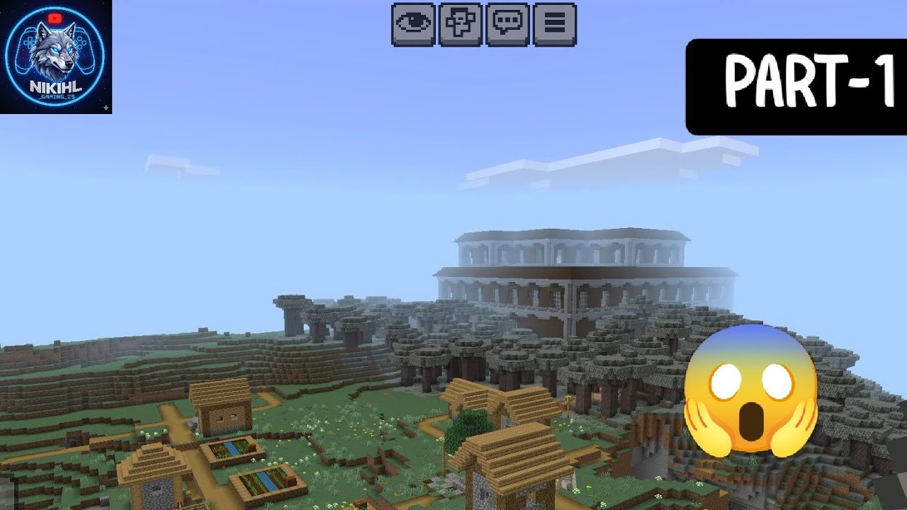 MINECRAFT GAMEPLAY (PART-1) | WHAT I FOUND | FIRST BASE  
