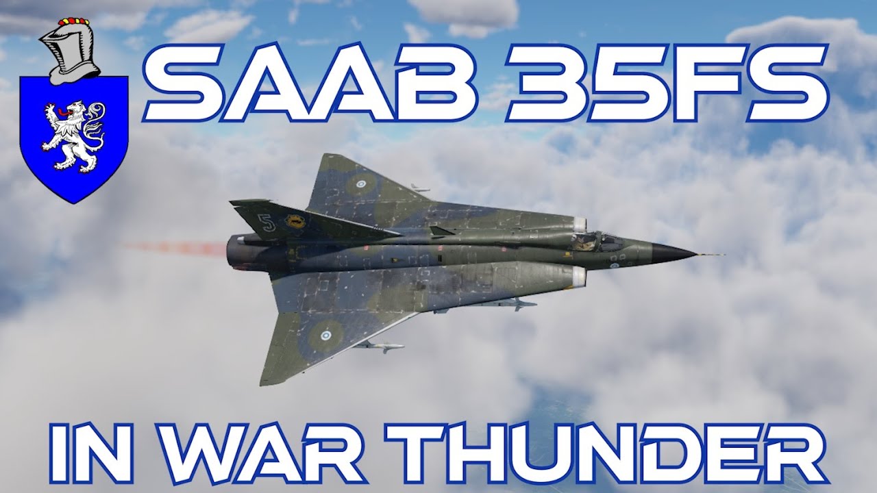 Saab 35FS в War Thunder: базовый обзор