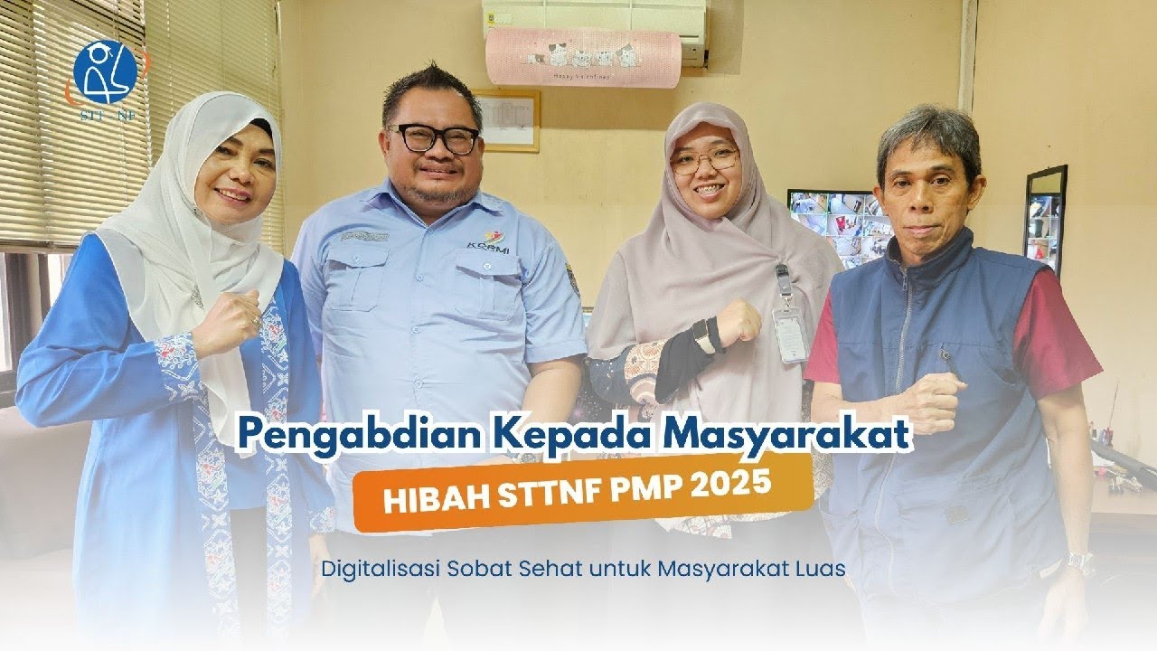 Pengabdian Kepada Masyarakat Hibah STT-NF PMP 2025 - Digitalisasi Sobat Sehat untuk Masyarakat Luas