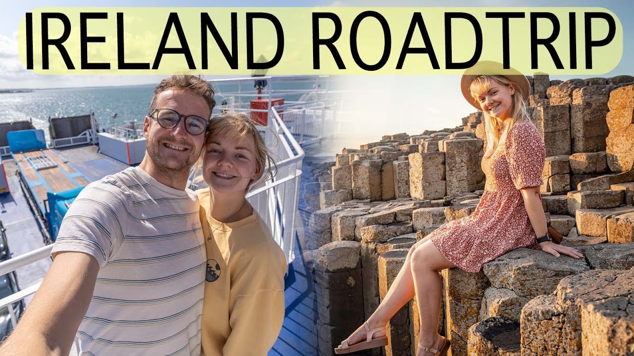 WE MADE IT TO IRELAND! | our Vanlife in Northern Ireland road trip begins
