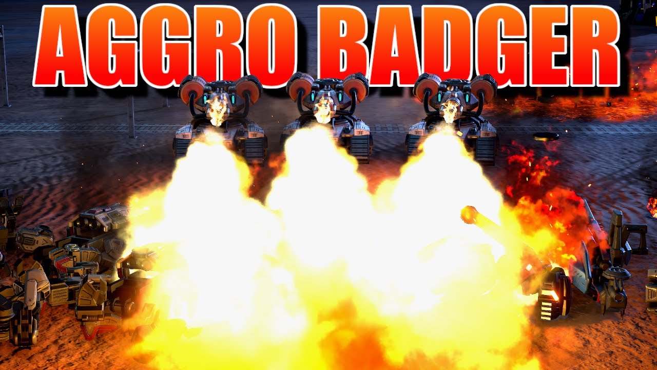 A RARE chance for FIRE BADGERS to shine! | Mechabellum