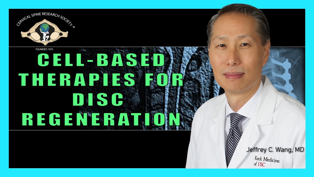 Cell-Based Therapies for Disc Regeneration - Dr. Jeffrey Wang