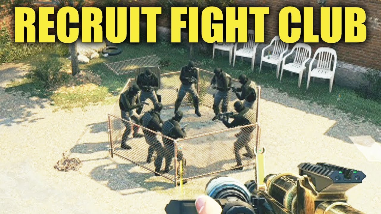 RECRUIT FIGHT CLUB! - Rainbow Six Siege
