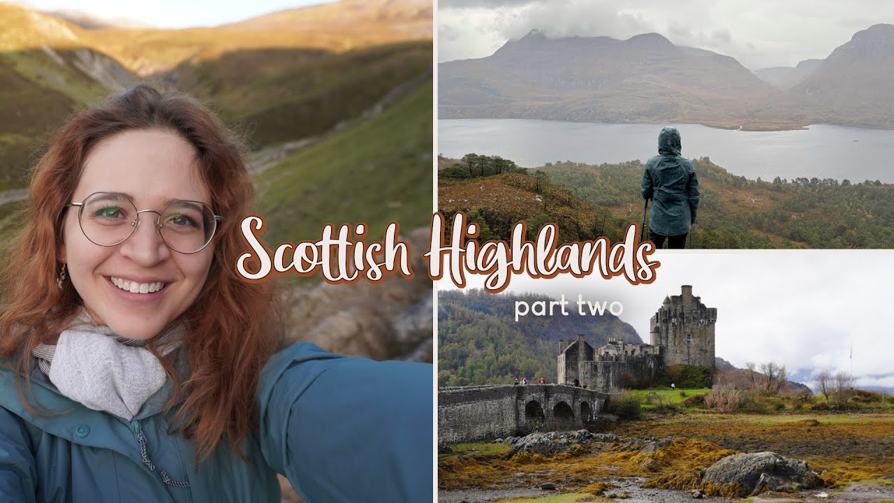 SCOTLAND 🏴󠁧󠁢󠁳󠁣󠁴󠁿 Way up North! Bone Caves, Rainy Hike up Beinn Eighe, Driving to the Isle of Skye 🚙