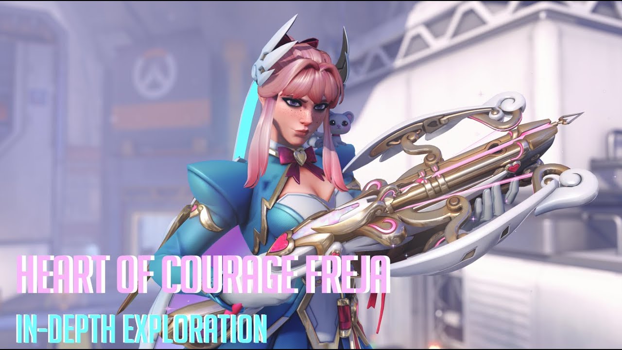 Heart of Courage Freja (1st Person, Emotes, Highlight Intros, Victory Poses, Weapon Skins) Dokiwatch
