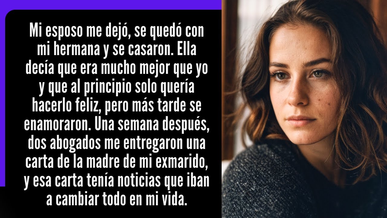 Mi Marido me Cambió por Mi Hermana Pero su Madre me Dio Algo que Él No Imaginaba.