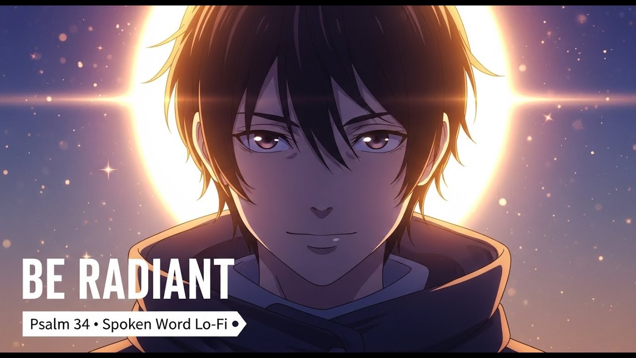 They Looked to Him and Were Radiant ✨ Psalm 34 Lo-Fi Worship (Spoken Word Scripture)