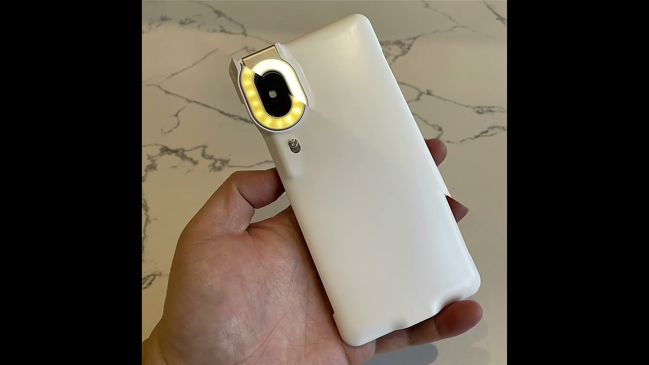 iPhone Selfie Ring Light Case