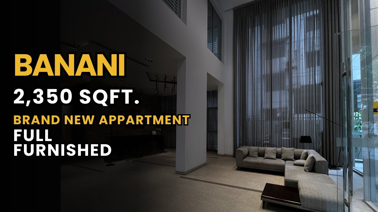 Live the Banani Lifestyle You Deserve 🔥 | Fully Furnished Luxury Apartment for Rent in Dhaka