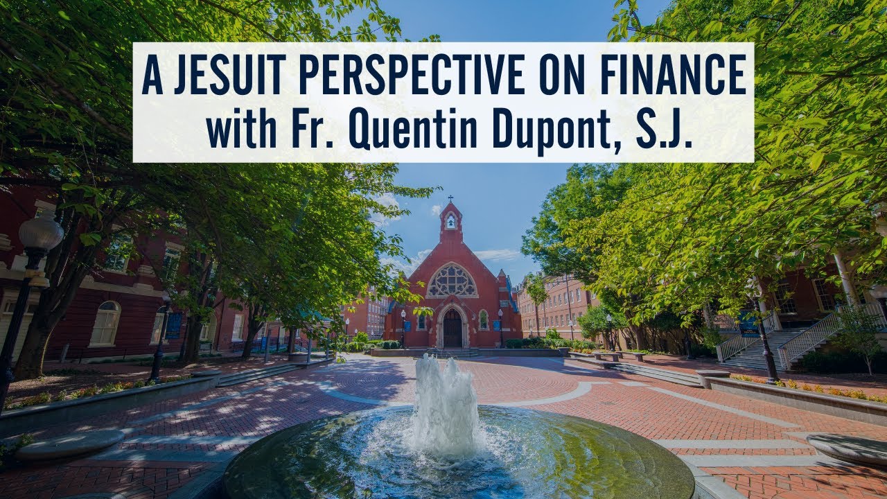 Conversations with Fr. Bosco | A Jesuit Perspective on Finance with Fr. Quentin Dupont, S.J.