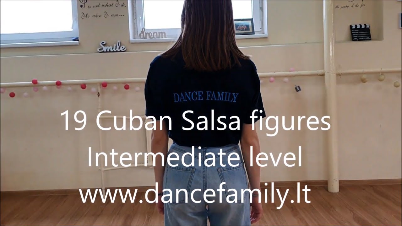 19 Cuban Salsa figures (intermediate level) Casino style