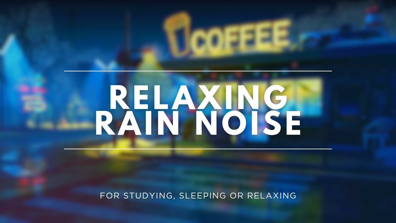 Rain Sounds for Relaxing, Focus or Deep Sleep | Nature White Noise | 1 Hour Video