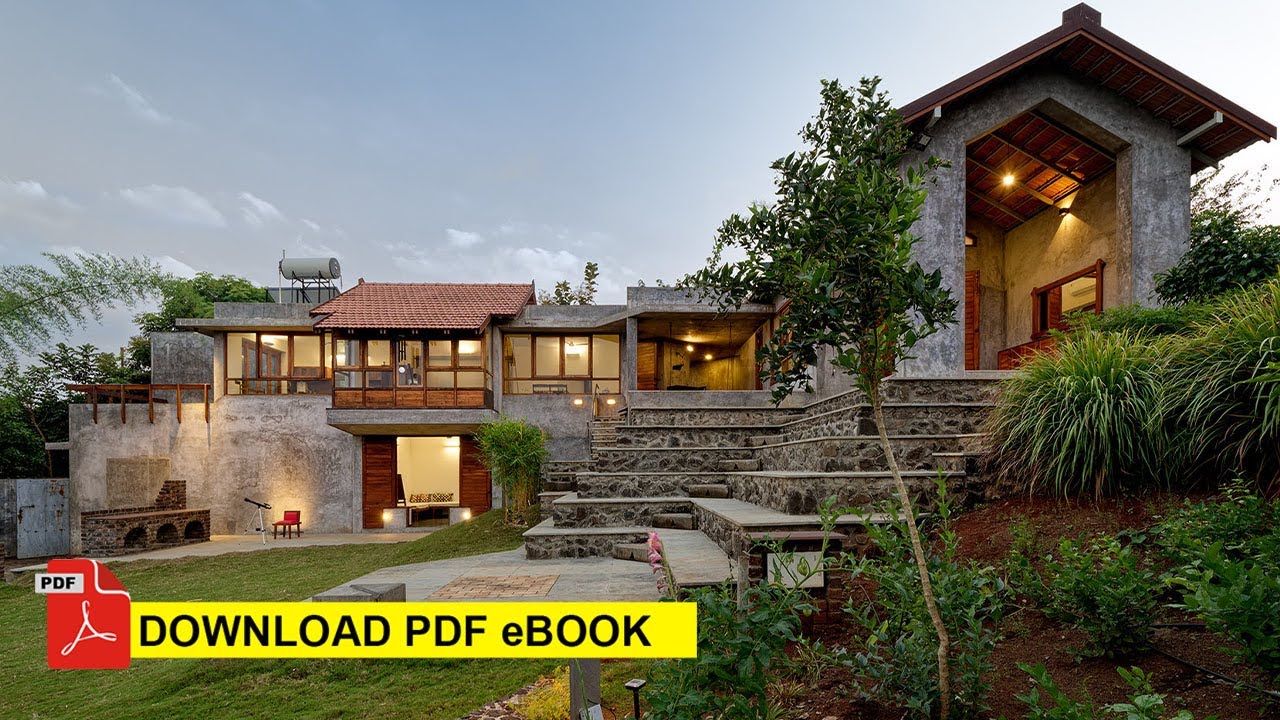 Earthy Home In Nashik Built With Natural Materials And Vernacular Techniques | Maharashtra.
