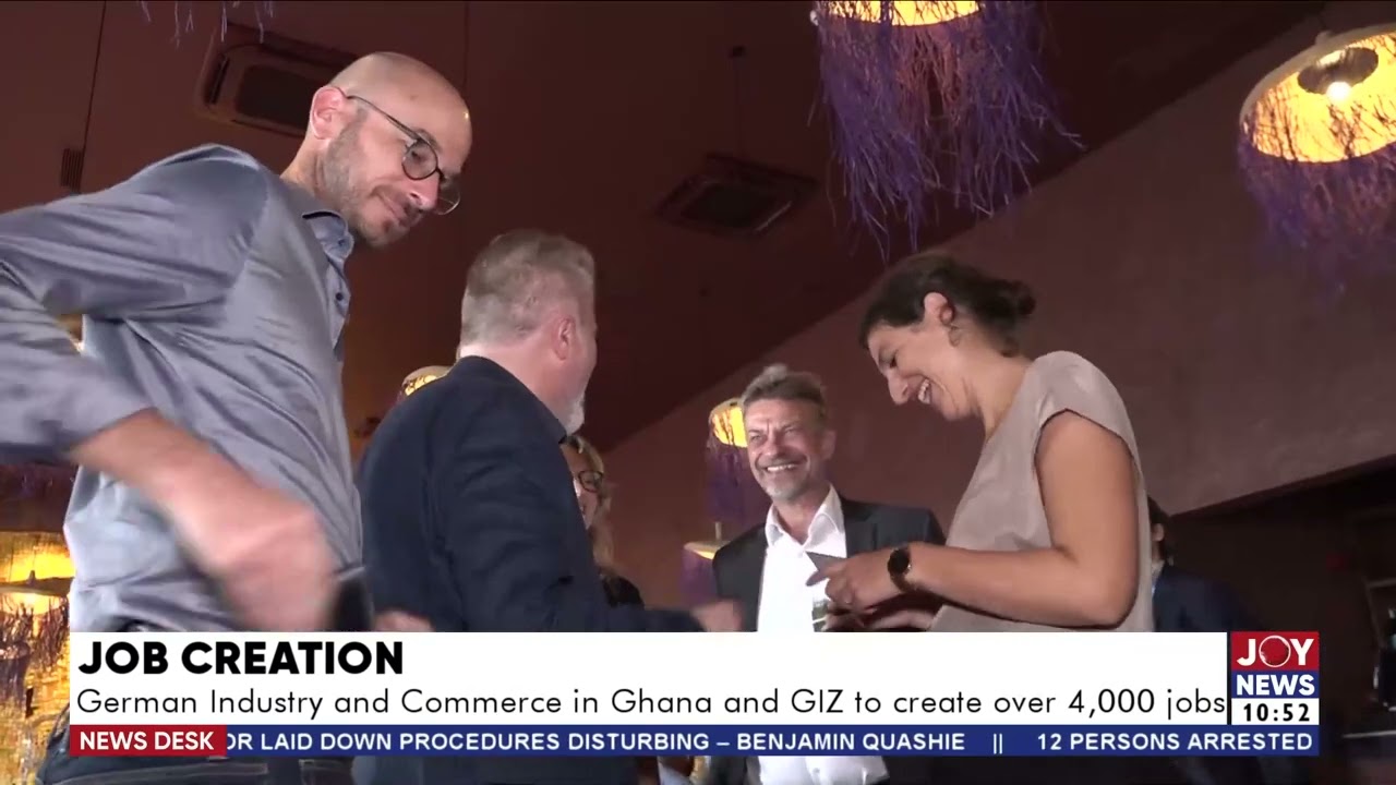 Job Creation: German Industry and Commerce in Ghana and GIZ to create over 4000 jobs - News Desk