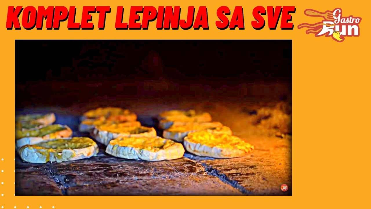 Prava komplet lepinja - Lepinja sa sve - Kajmak Jaje i Pretop Pekara Šuljaga Užice | Gastromaratonac