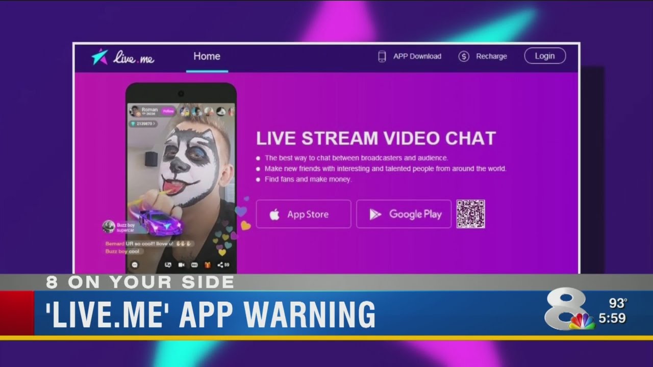 Live.Me app safety concerns