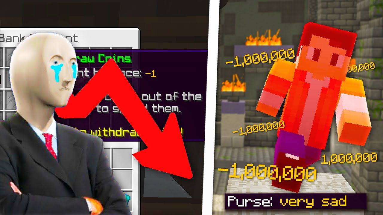 Doing Dungeons But We Lose Coins From Damage Taken! (Hypixel Skyblock)