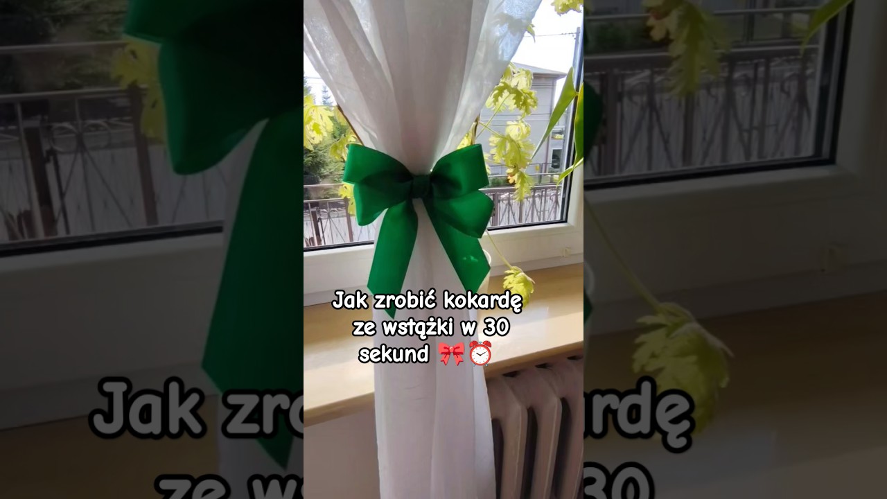 Zr&oacute;b ze mną kokardę! ➡️ #craft #diy #kokarda #zr&oacute;btosam #uporzadkowana