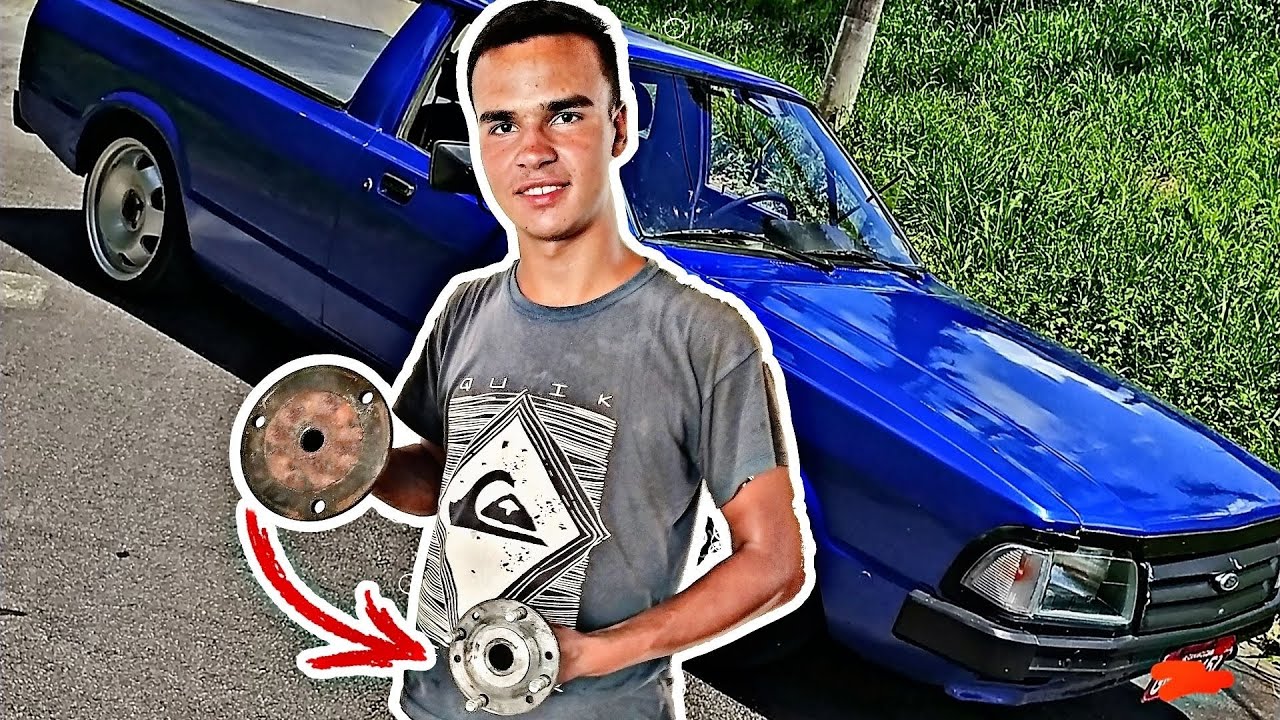 💥 como adaptar RODAS 4 FUROS NA PAMPA, CORCEL, DEL REY, BELINA... (3 formas diferentes)