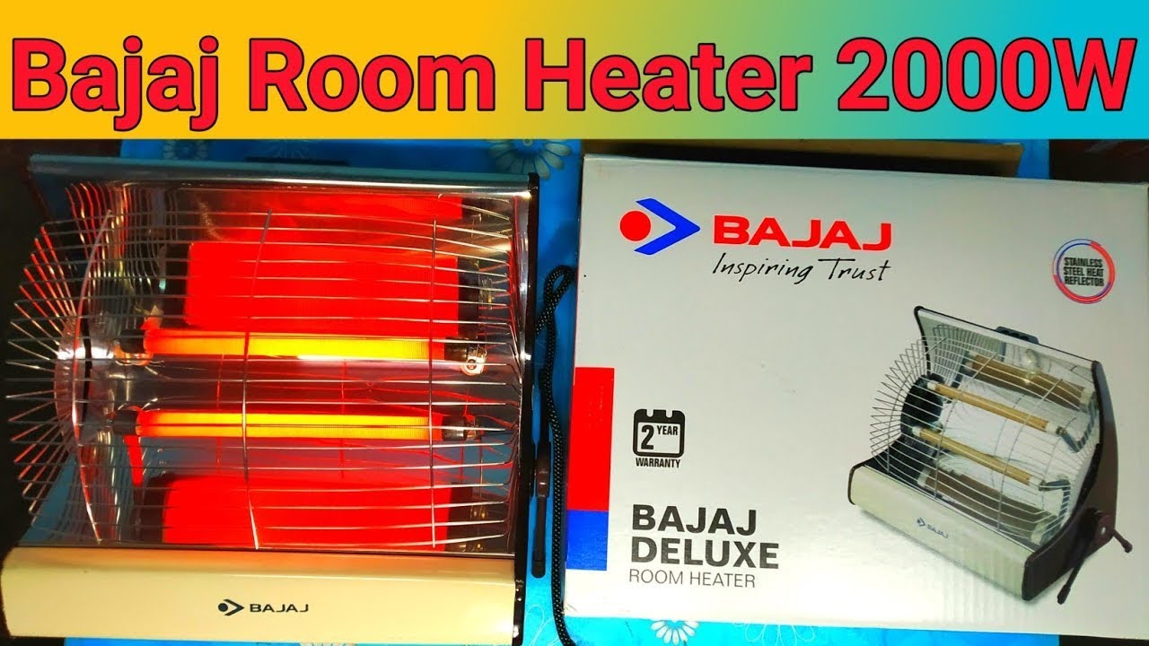Bajaj 2000 Watt Room Heater Unboxing & Review | Best Room Heaters | Room Heater Power Consumption