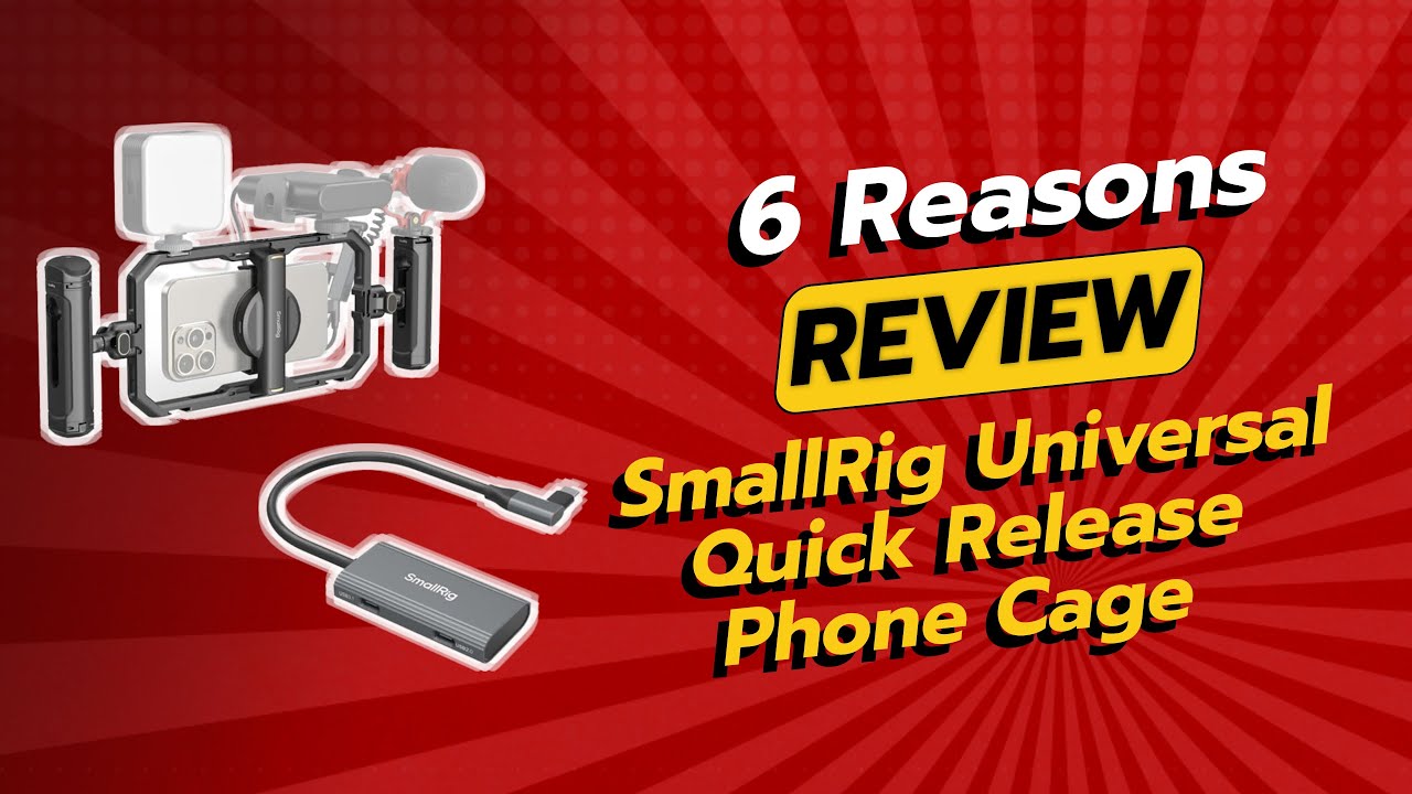 SmallRig Universal Quick Release Phone Cage | 6 Reasons NOT to Buy! 📱❌