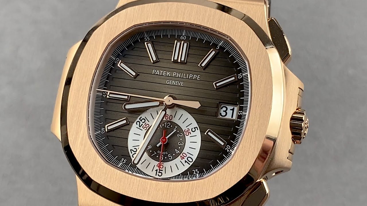 Patek Philippe 5980R-001 Nautilus Chronograph Patek Philippe Watch Review