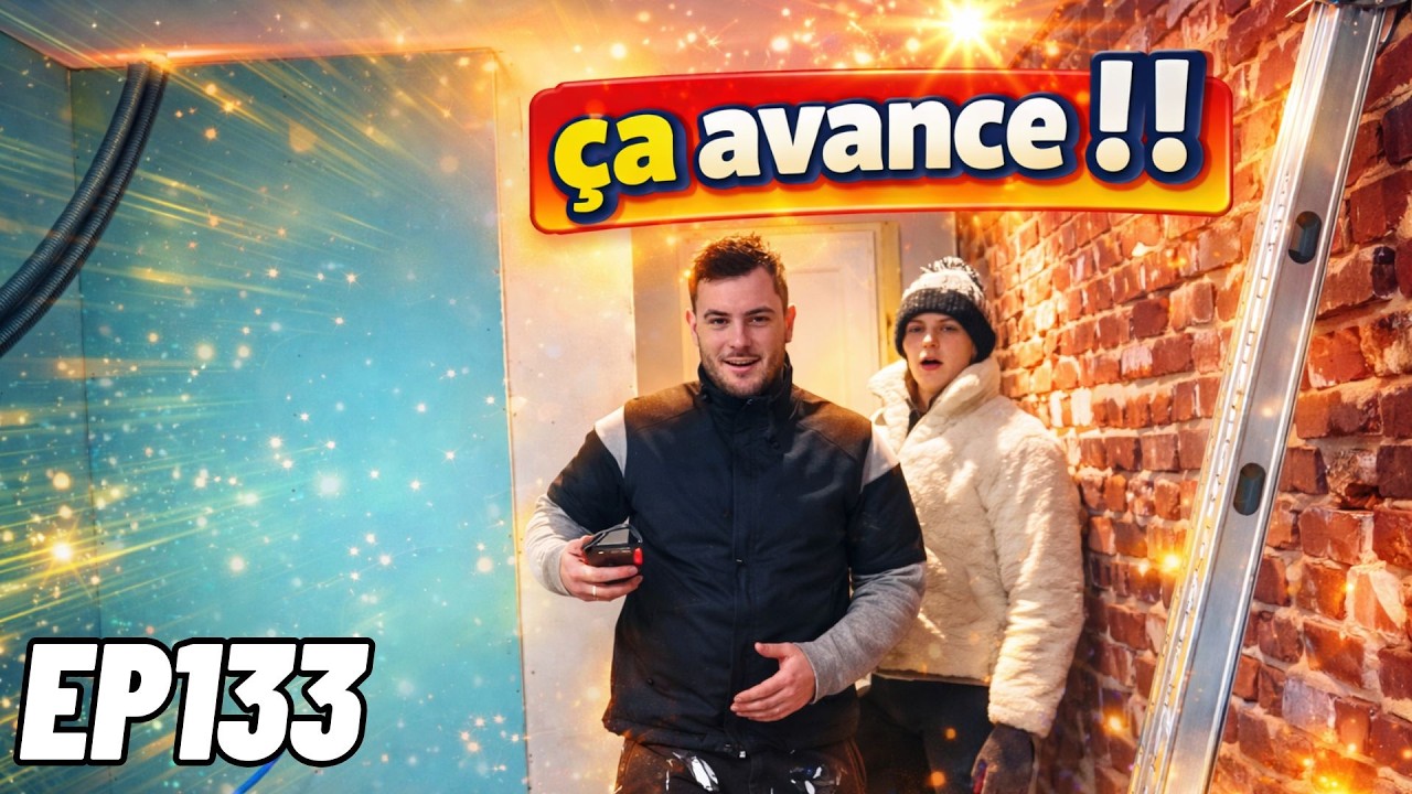 EP133 ENFIN ! ON SE LANCE DANS LA SALLE DE BAIN !