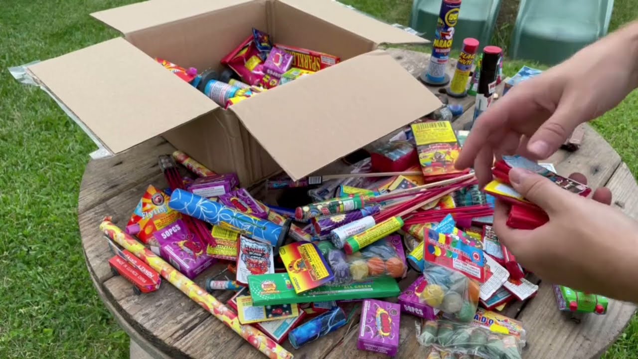 MYSTERY FIREWORK UNBOXING!!
