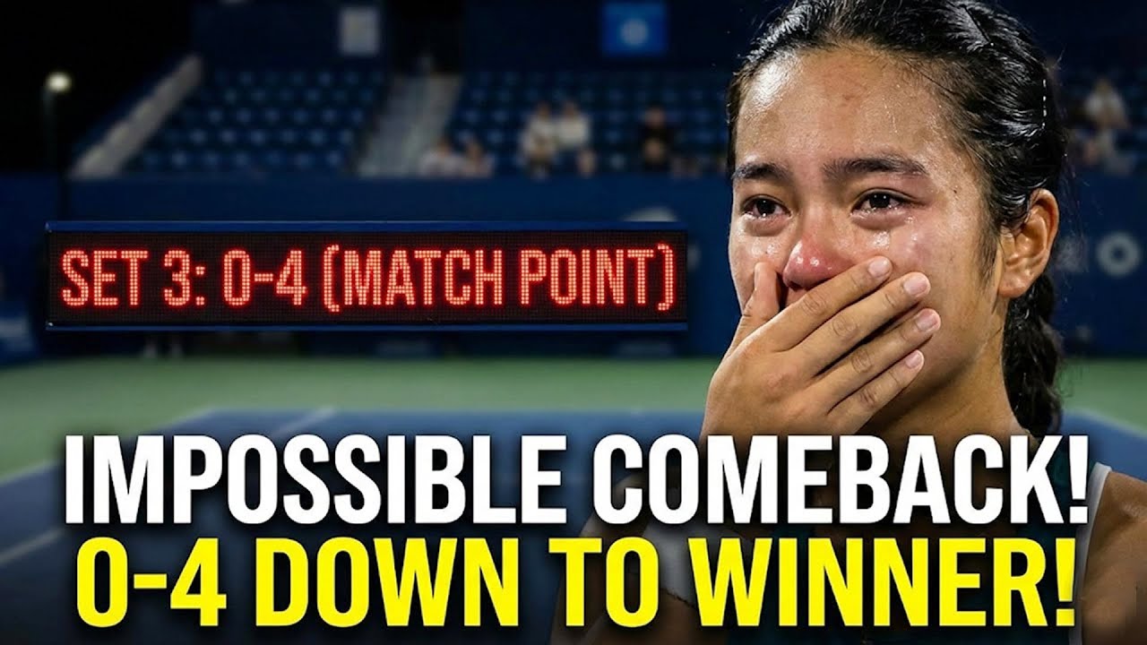 Alexandra Eala Shocks the World Emotional Comeback that Left Everyone in Tears! ❤️🔥