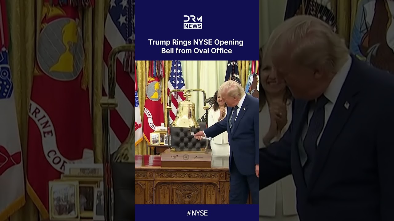 Trump Rings New York Stock Exchange Opening Bell for Trump Accounts Launch | DRM News | AC1C