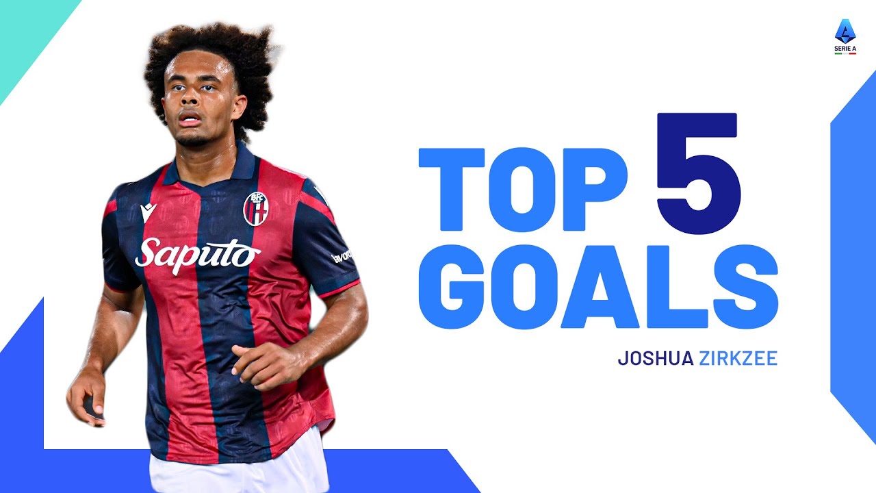 Joshua Zirkzee's Top 5 Goals | Top Goals | Serie A 2023/24