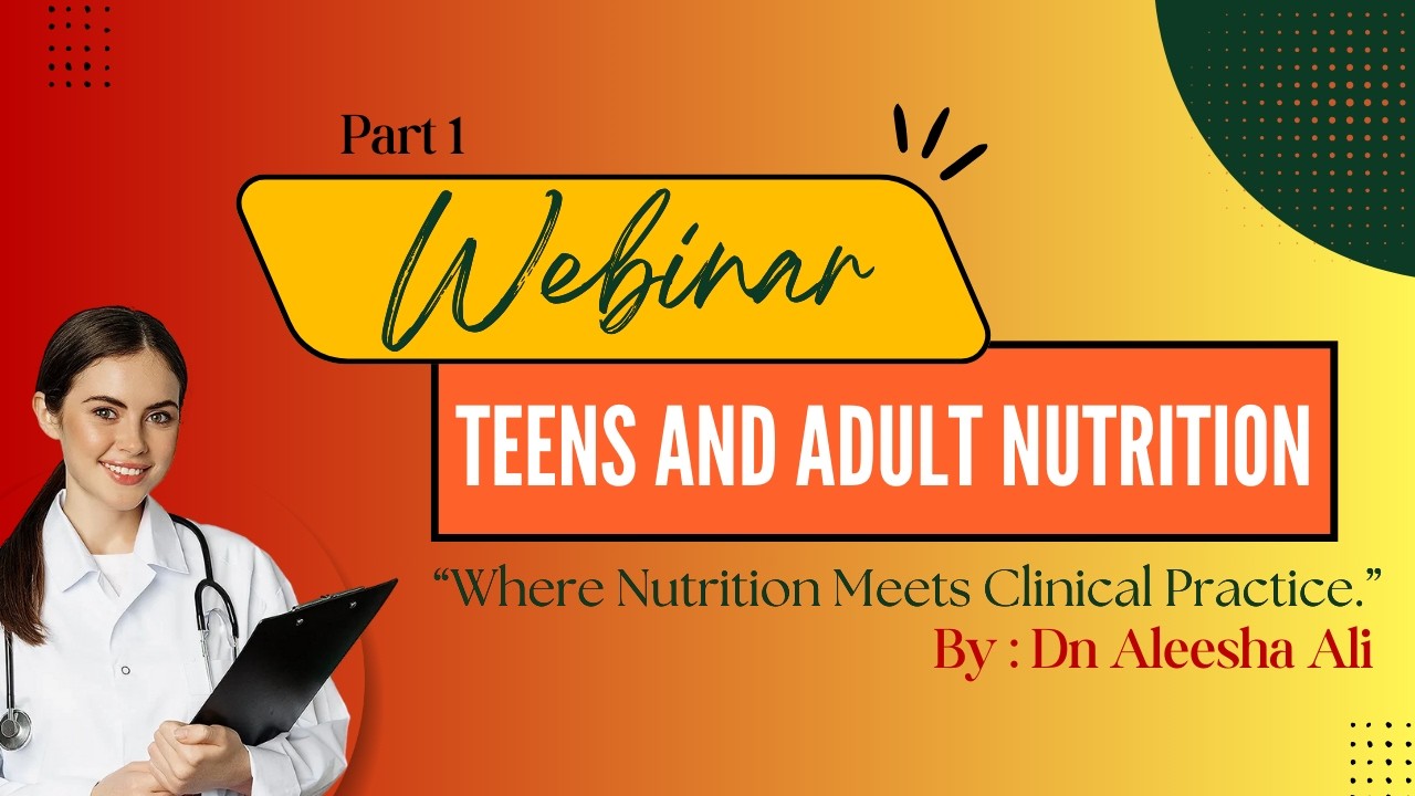 Teens & Adults Nutrition Explained | Macronutrients, Micronutrients & Assessment | Part 1