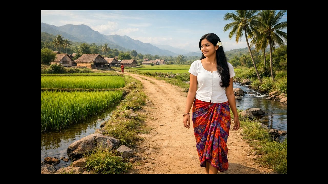 දොළ ලඟ ගුරු පාර දිගේ