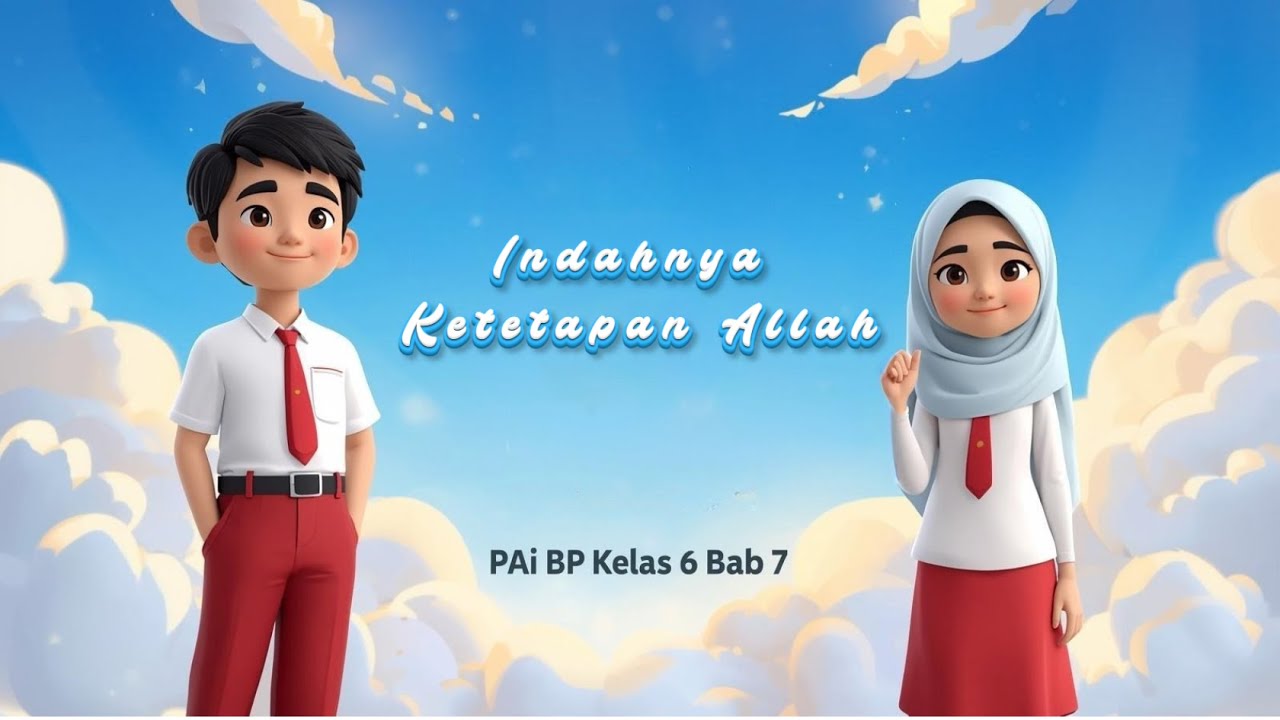 PAIBP Kelas 6 Bab 7 | Indahnya Ketetapan Allah 🌙