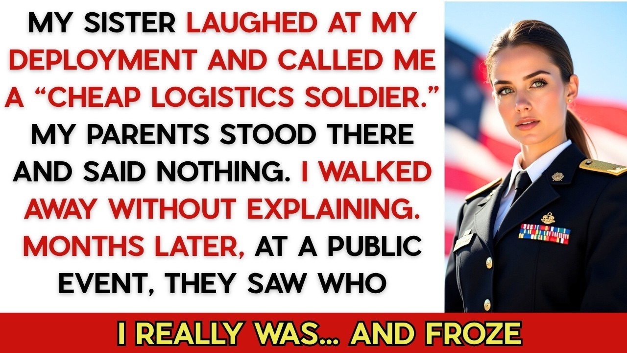 My Sister Mocked My Deployment — Then the Broadcast Named Me the Hero