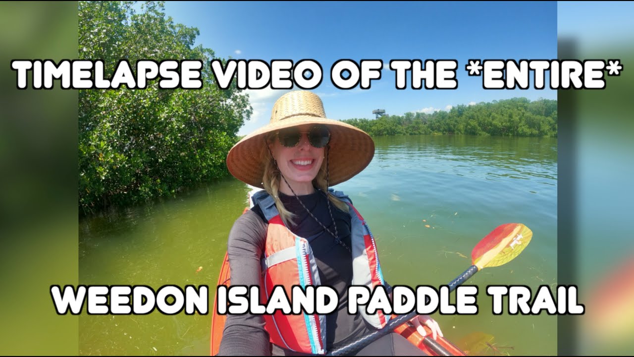 Timelapse video of the ENTIRE Weedon Island paddle trail in St. Pete