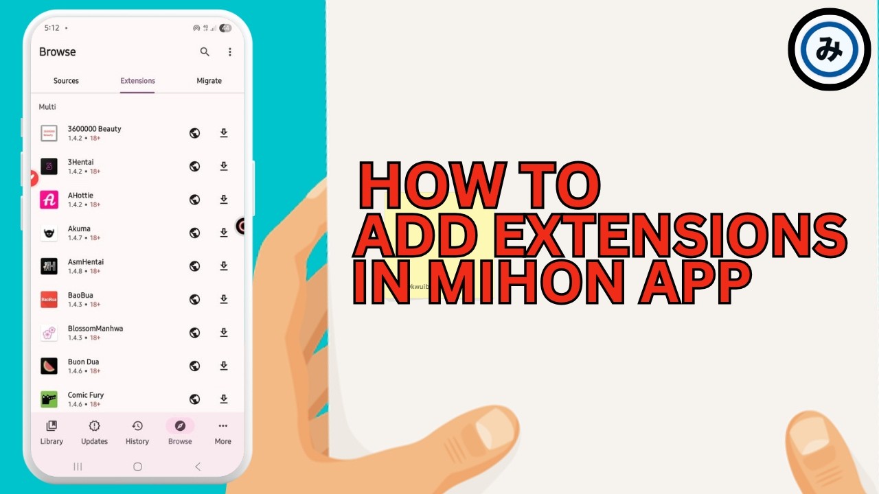 Как добавить расширения в приложение Mihon | Руководство по репозиториям расширений Mihon 2026