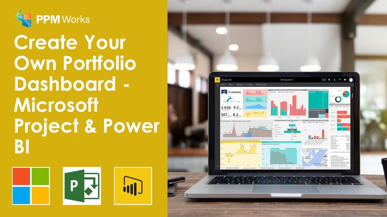 Create Your Own Portfolio Dashboard - Microsoft Project & Power BI